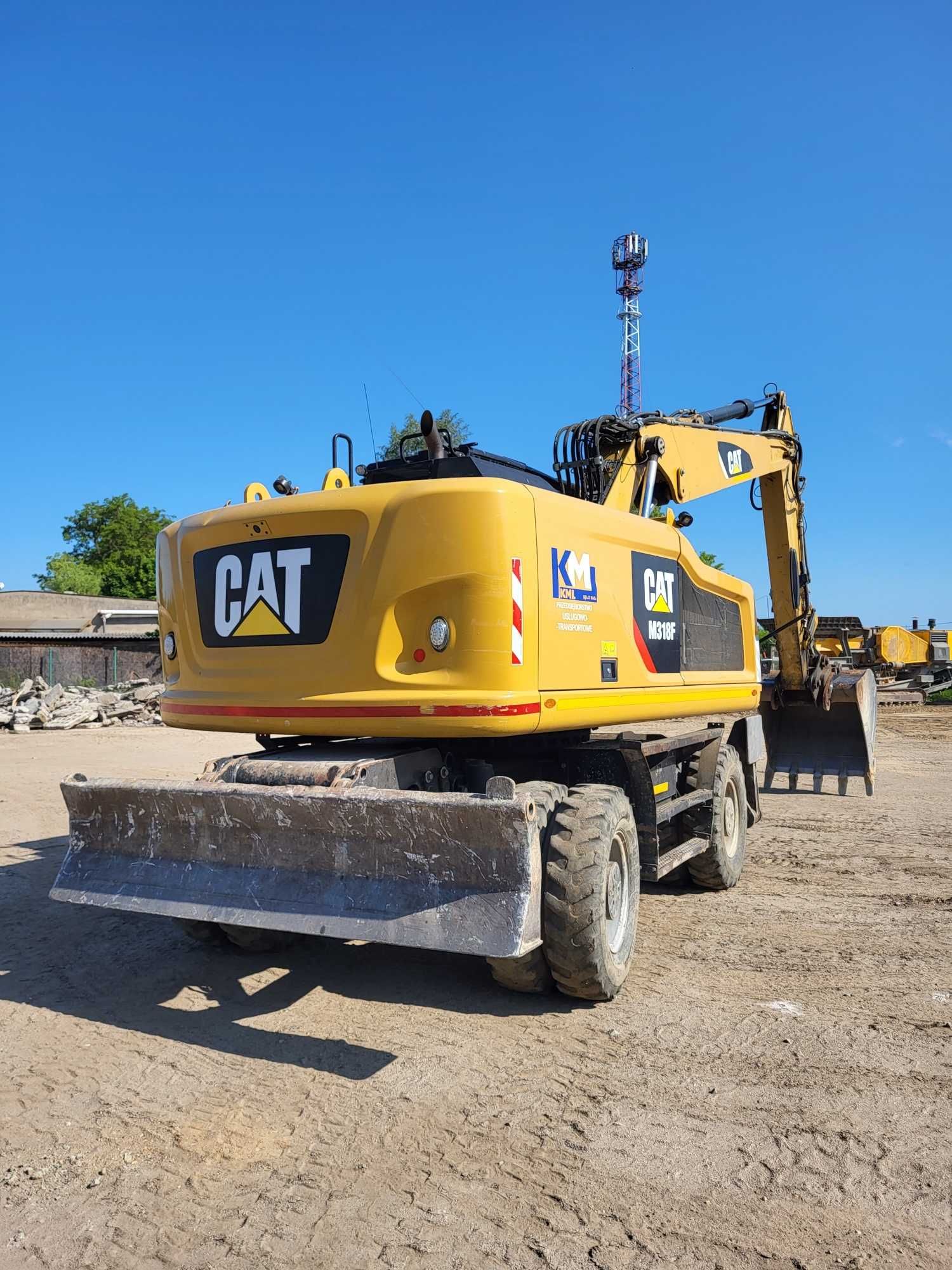 Koparka kołowa CAT M318F 2017r.