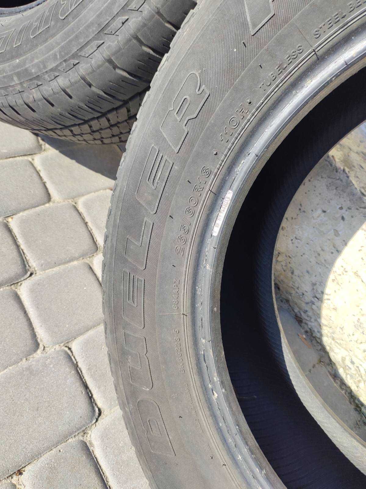 Шини всесезонні Bridgestone 265/60 R18 M+S