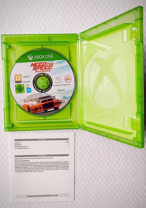 Need for Speed Payback PL Dubbing Xbox One