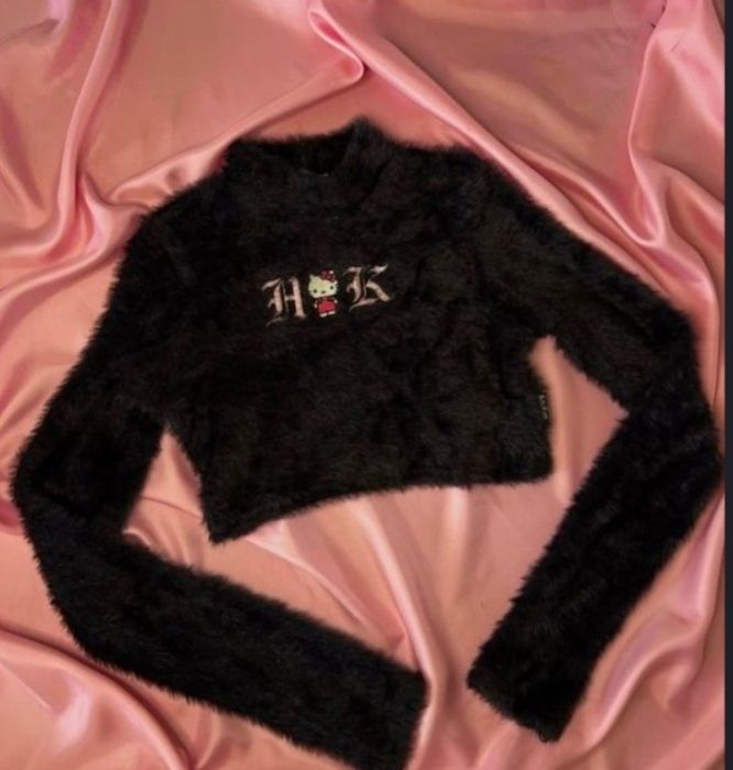 Вкорочена кофта BERSHKA hello kitty