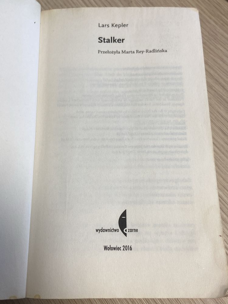 Stalker Lars Kepler