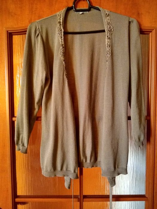 San Martino  Made in Italy  Damski cienki sweter, 100% Merino, Roz. 42