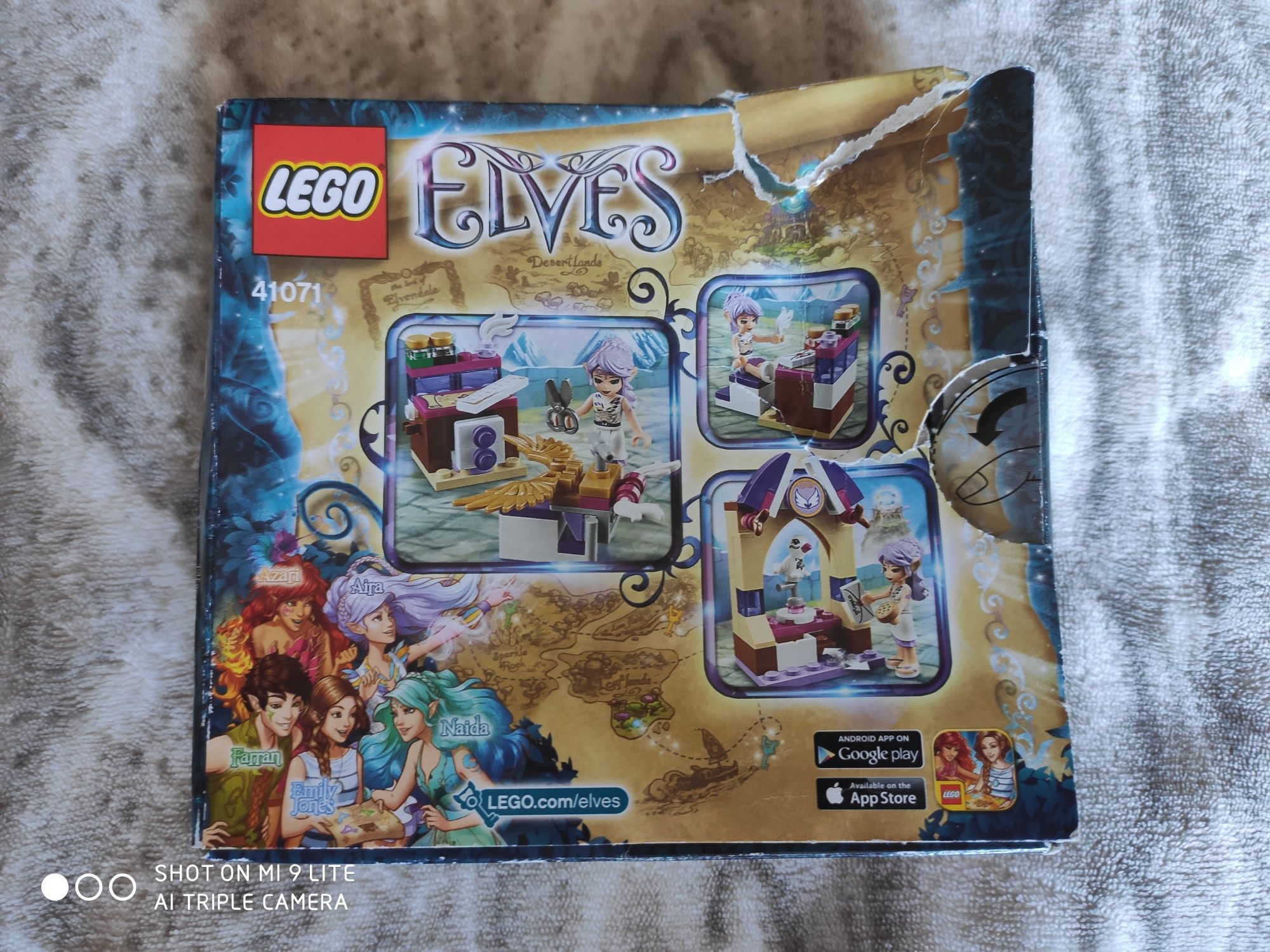Klocki Lego Elves 41071 Kreatywny Warsztat Airy stan bardzo dobry