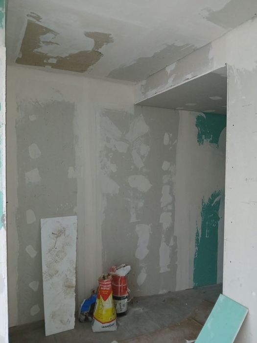 Profissionais de obras