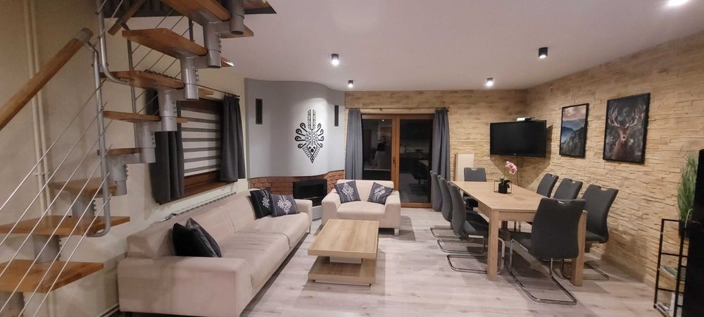 Zawoja- ogrodzony domek na wyłączność z jacuzzi.Wolny termin na święta