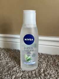 Nivea Pure & Natural tonik oczyszczający do twarzy 200ml aloes argan
