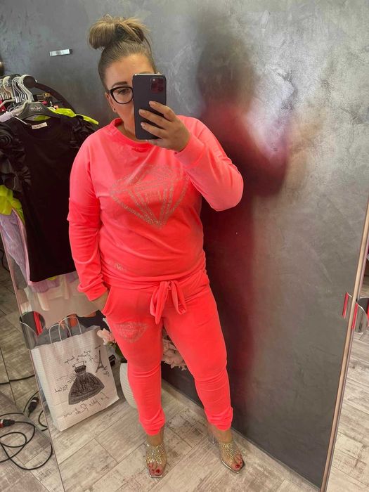 Dres welurowy Polska produkcja obłędne kolory jakość PREMIUM