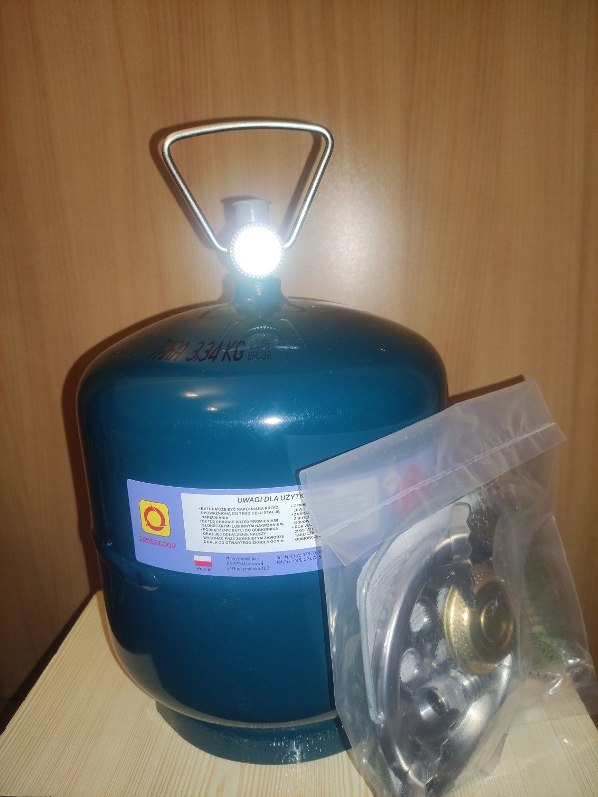 Газовий балон з конфоркою на 7,2л або 3кг газу