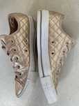 Converse 36,5 złoto beżowe tenisówki pikowane wkl 23,5 cm