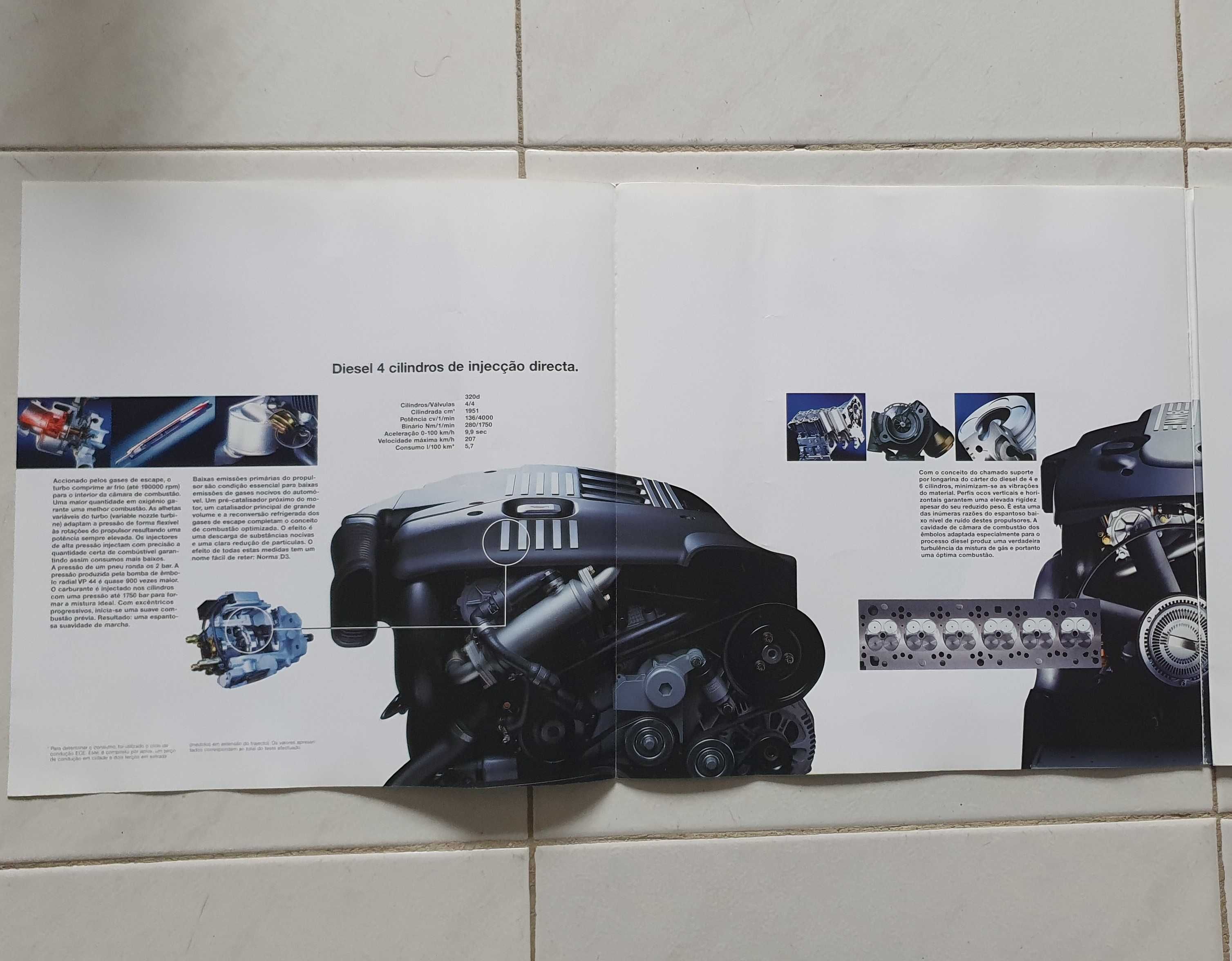 Catálogo / Folheto BMW - A Nova Geração Diesel - 2005/06