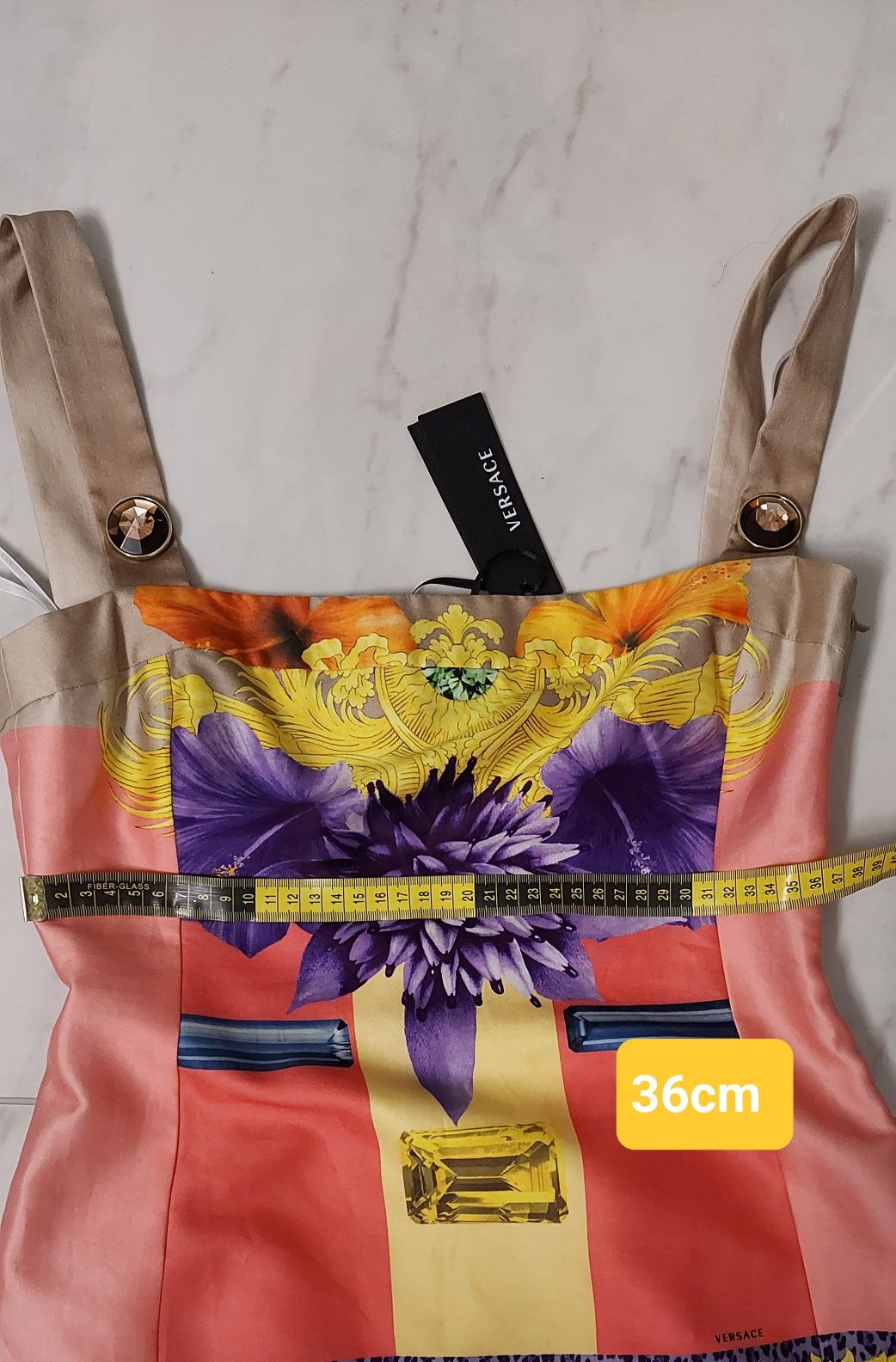 Gianni Versace letnia sukienka S