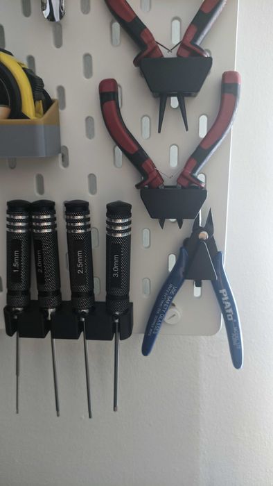 Acessórios para organização de ferramentas (painel/Parede)