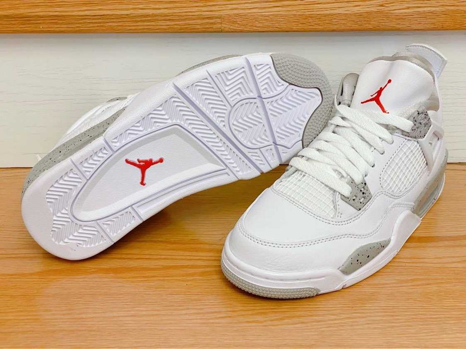 Buty-Trampk-Jordan 4 Retro White Oreo Roz.38