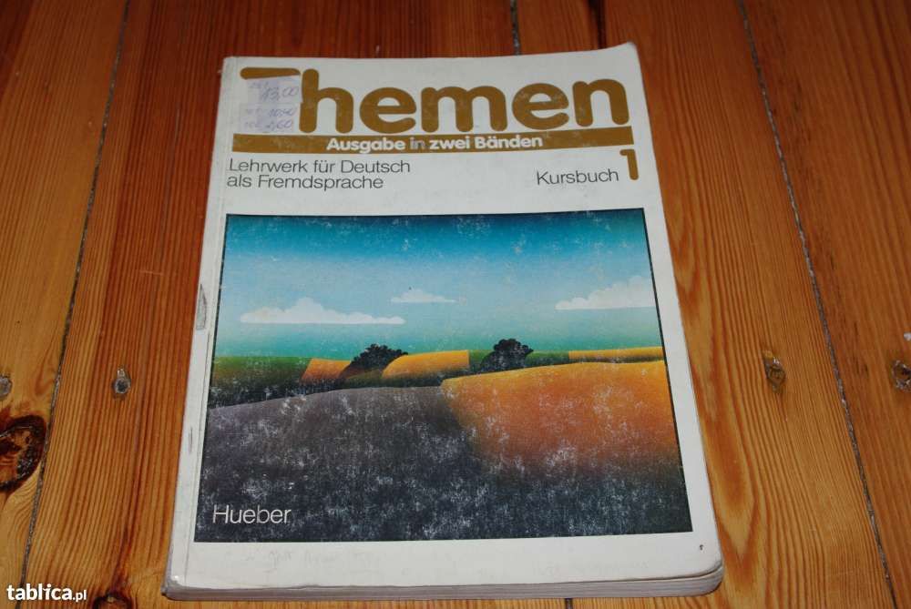 Themen 1 Kursbuch - podręcznik do j. niemieckiego