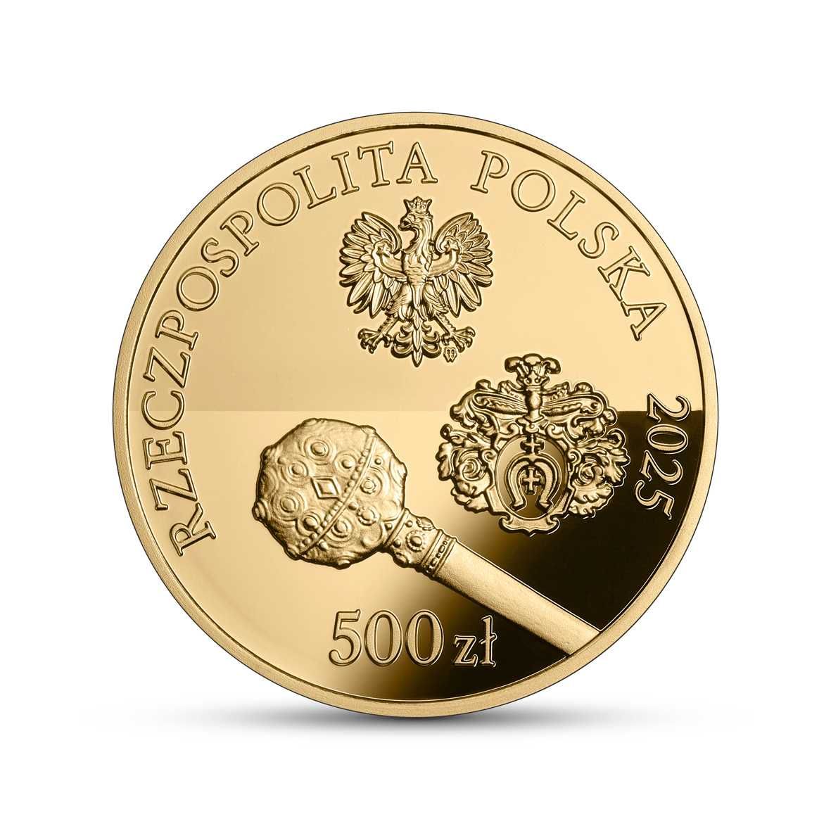 Złota moneta Hetmani Rzeczypospolitej – 500 zł Stanisław Żółkiewski