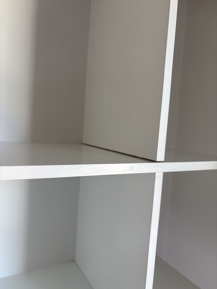 Estante de Parede Branca - Moderna e Funcional (120x75x23,5 cm)