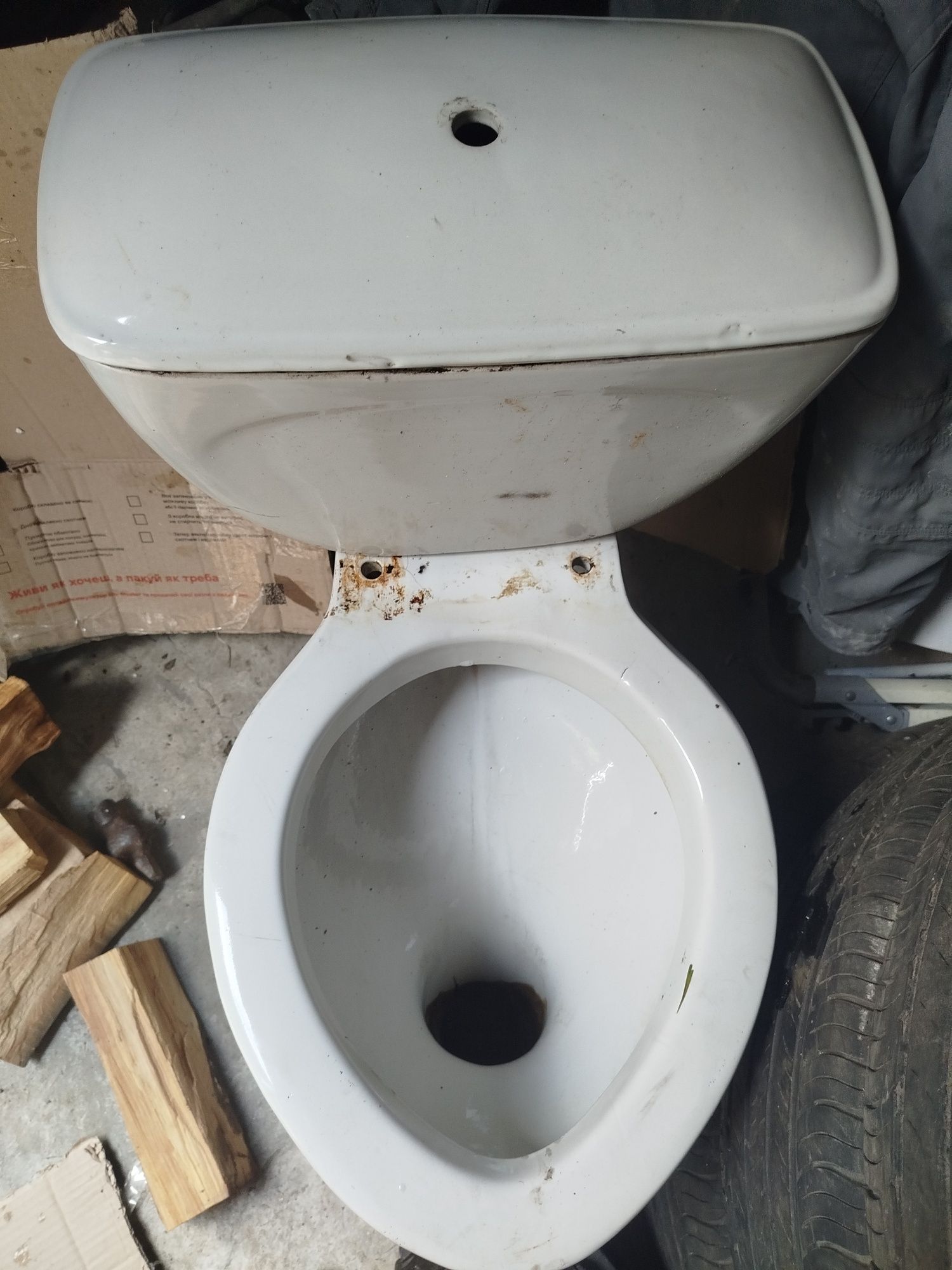 Унітаз б/у на будівництво