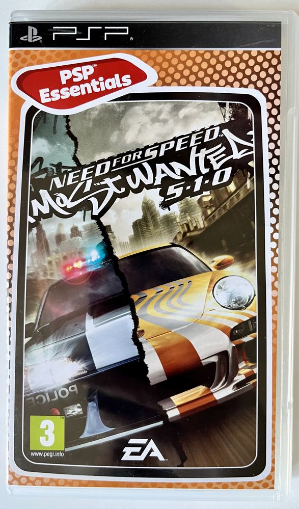 Gra PSP Portable Need for Speed Most Wanted 5-1-0