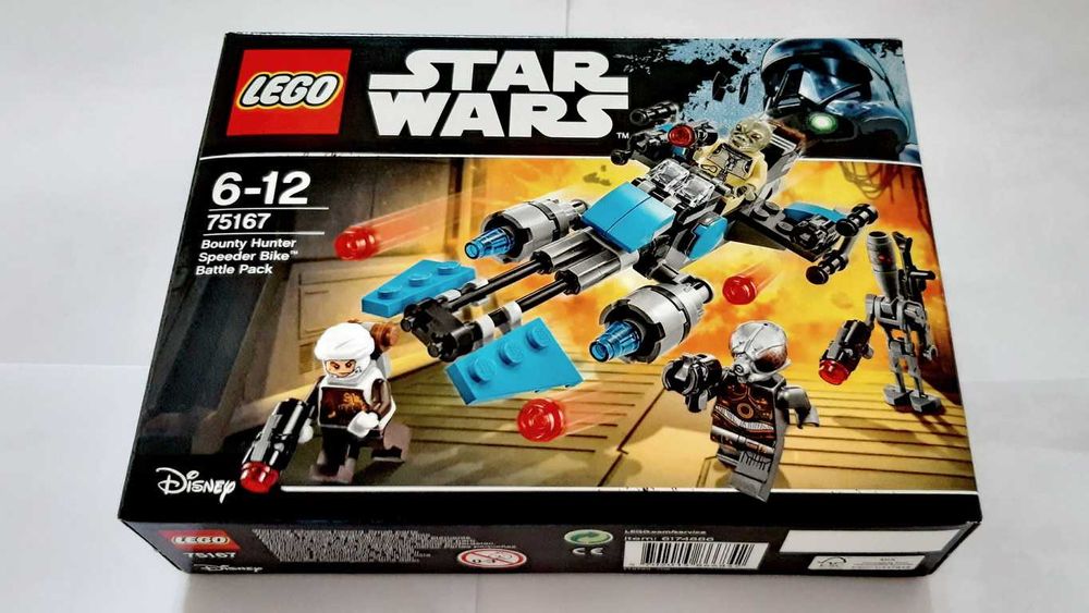 Lego Star Wars 75167 Bounty Hunter Speeder Bike Battle Pack selado