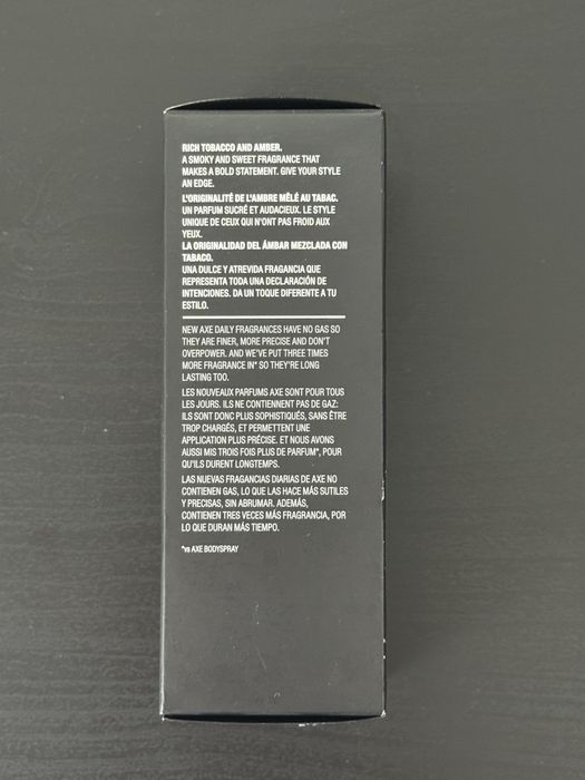 Perfume Axe Urban Tobacco & Amber