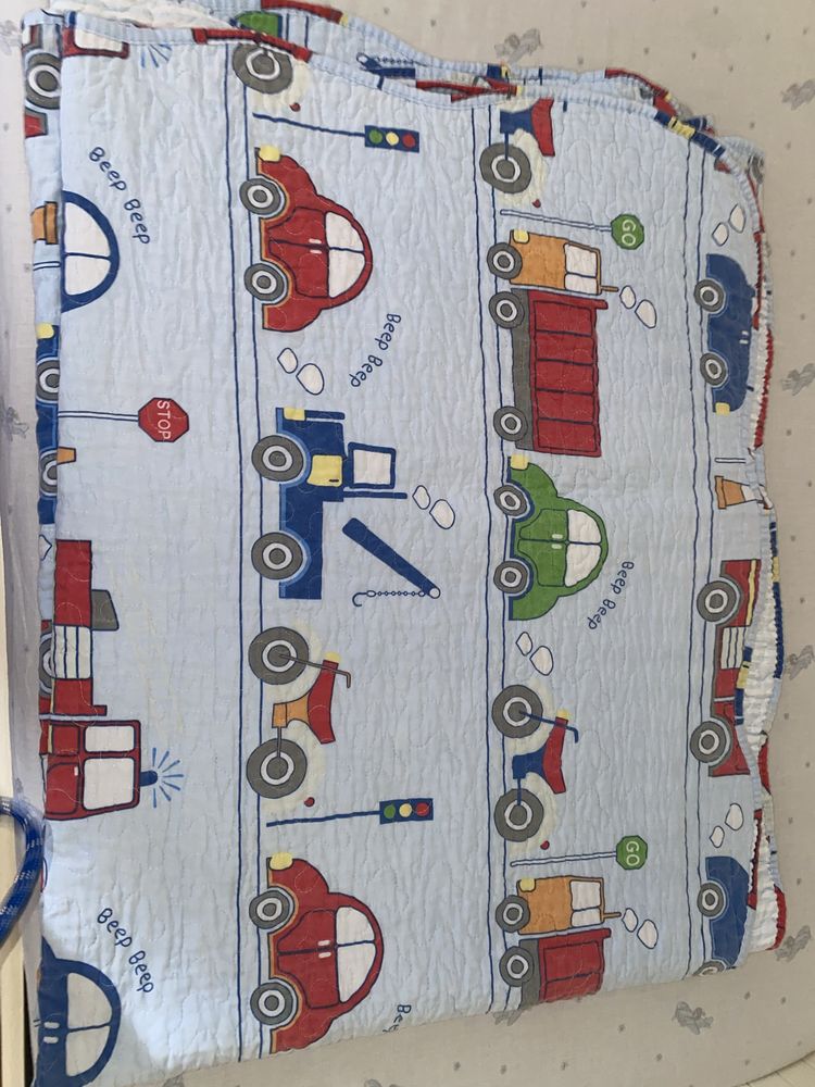 Colcha Tramas tema carrinhos