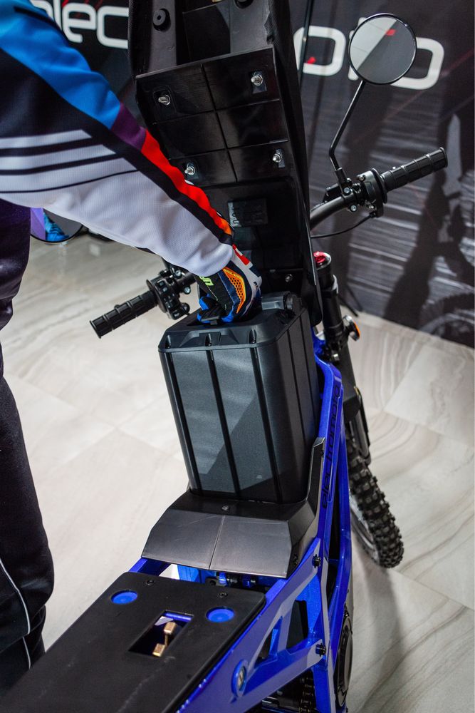 Кросовий електромотоцикл RunPro 3000Вт.  Безкоштовна доставка.