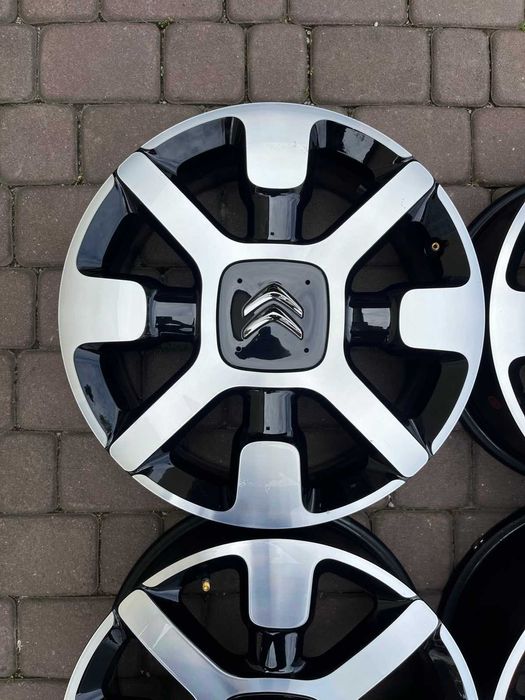 Oryginalne alufelgi Citroen OE C4 CACTUS 4x108 17 cali BICOLOR