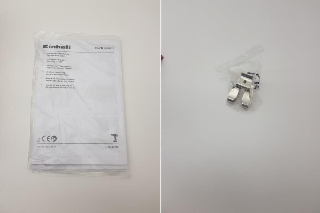 Zestaw Wiertarko Wkrętarka Akumulatorowa Einhell Te-Cd 18/40