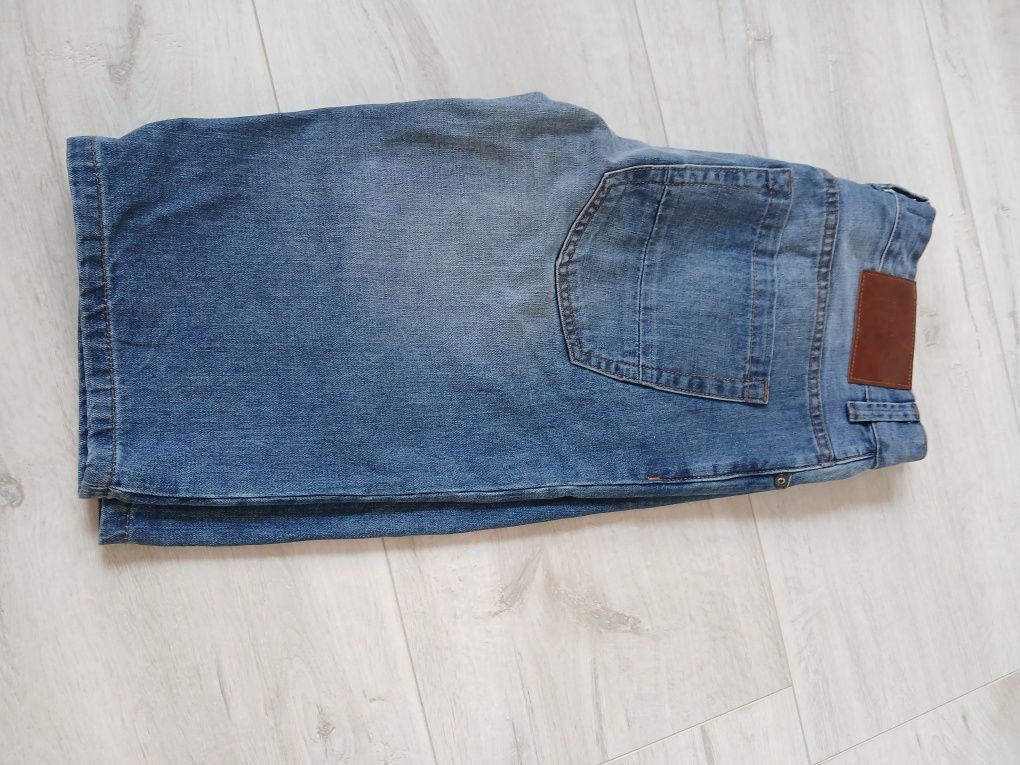 Spodenki krótkie męskie jeans Reserved