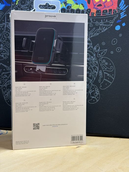 Тримач для телефону в машину універсальний /Держатель для телефона