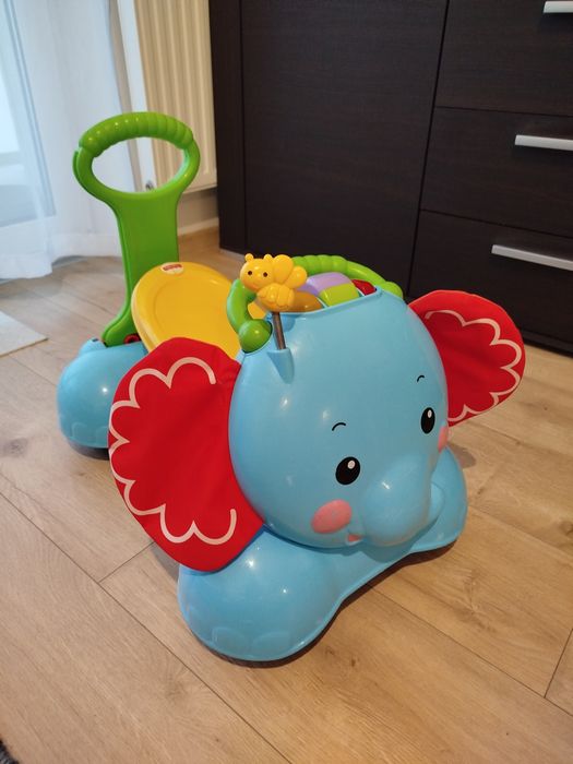 Chodzik jeździk słonik  Fisher Price