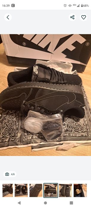 Nike Jordan Black Phantom Travis Scott