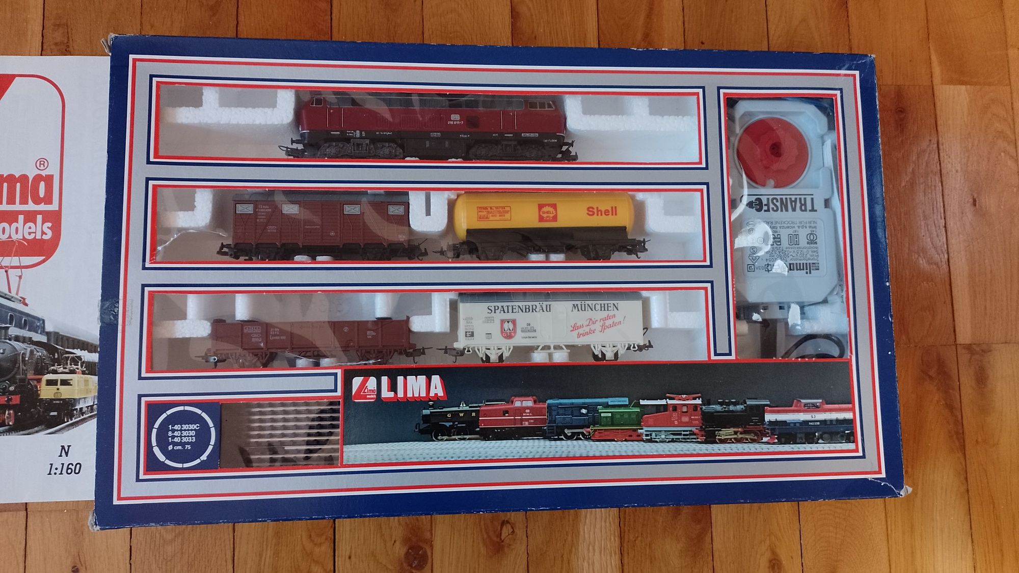 Lima H0 1:87 lokomotywa wagony  zestaw kompletny kolekcjonerski