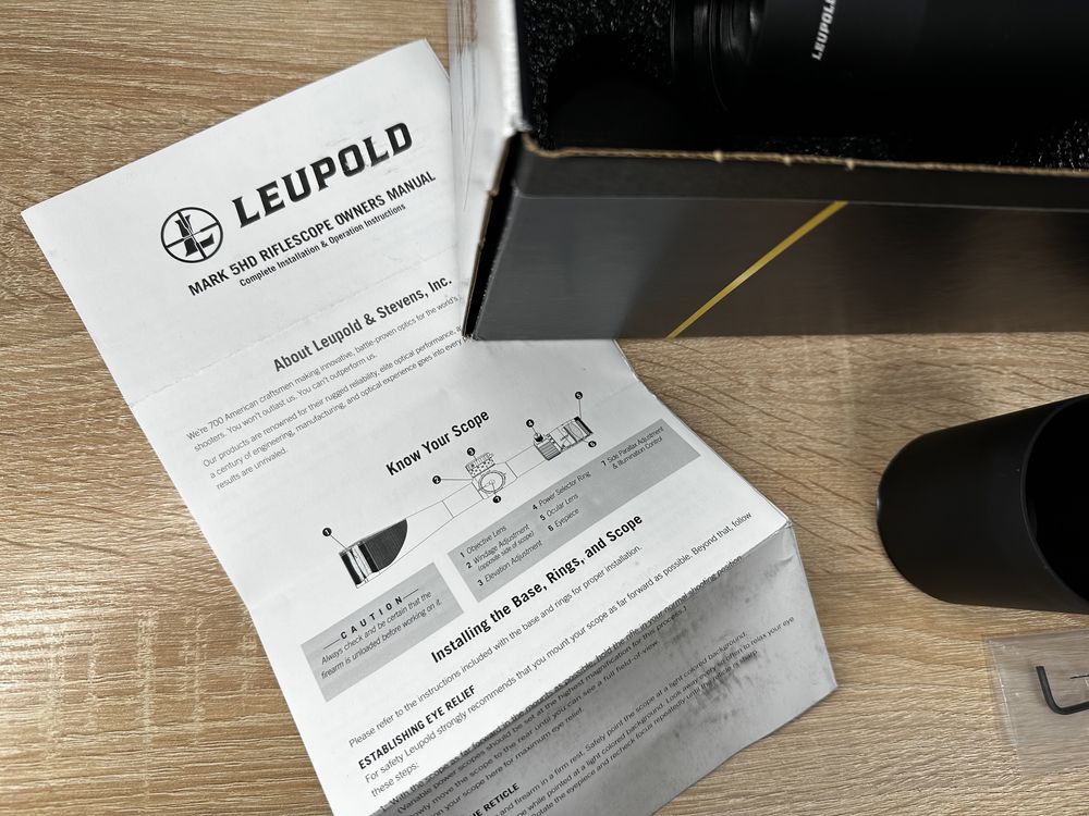 Оптический прицел Leupold Mark 5HD 5-25X56 M5C3 35mm FFP TMR