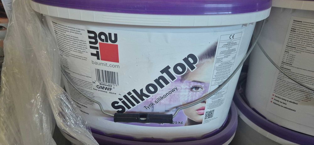 Tynk akrylowy silkonowy Baumit