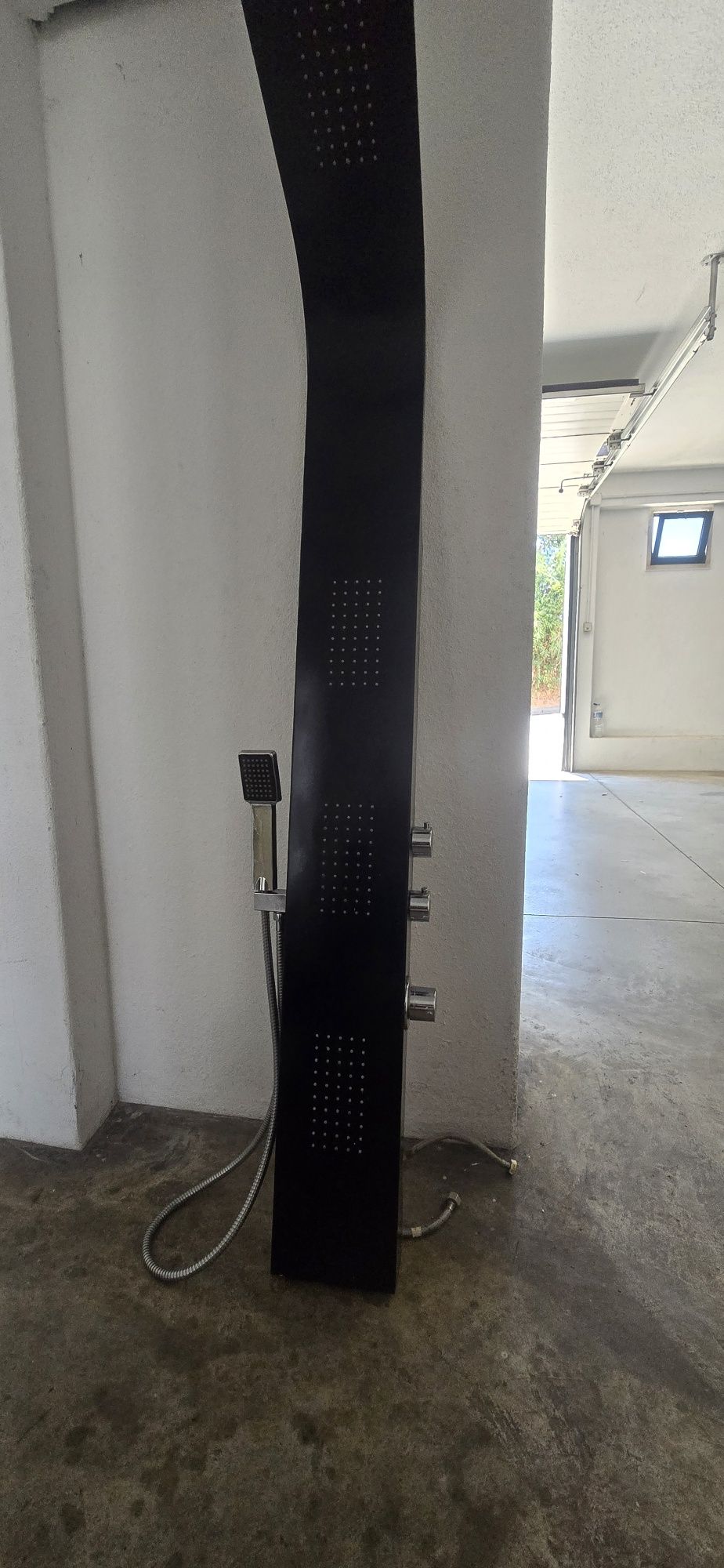 Coluna de Duche com tres saidas de água