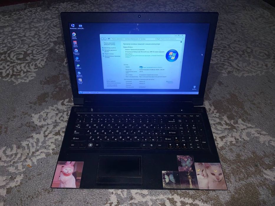 б/у ноутбук марки Lenovo, модель В570е