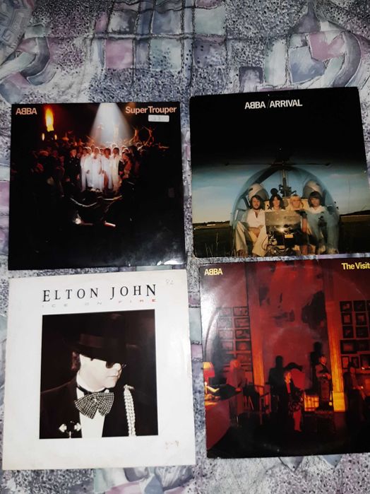 Vários discos vinil LP mostro sem compromisso