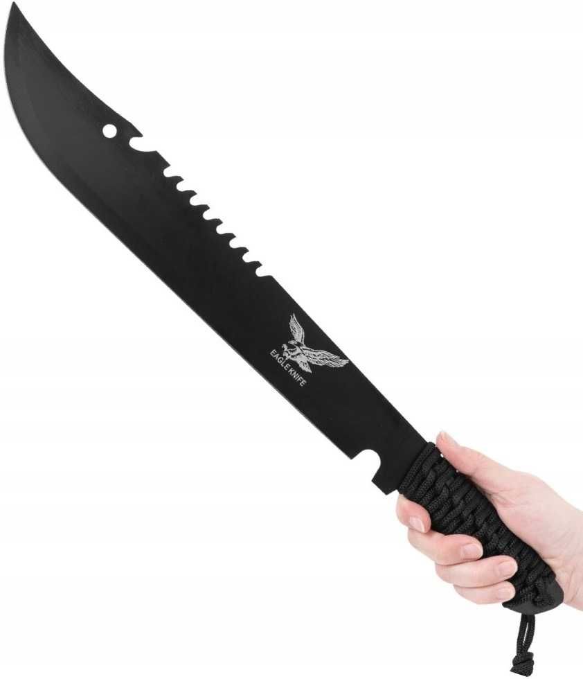 DUŻA MACZETA XXXL Survivalowa Militarna Nóż Pokrowiec Aż 71cm