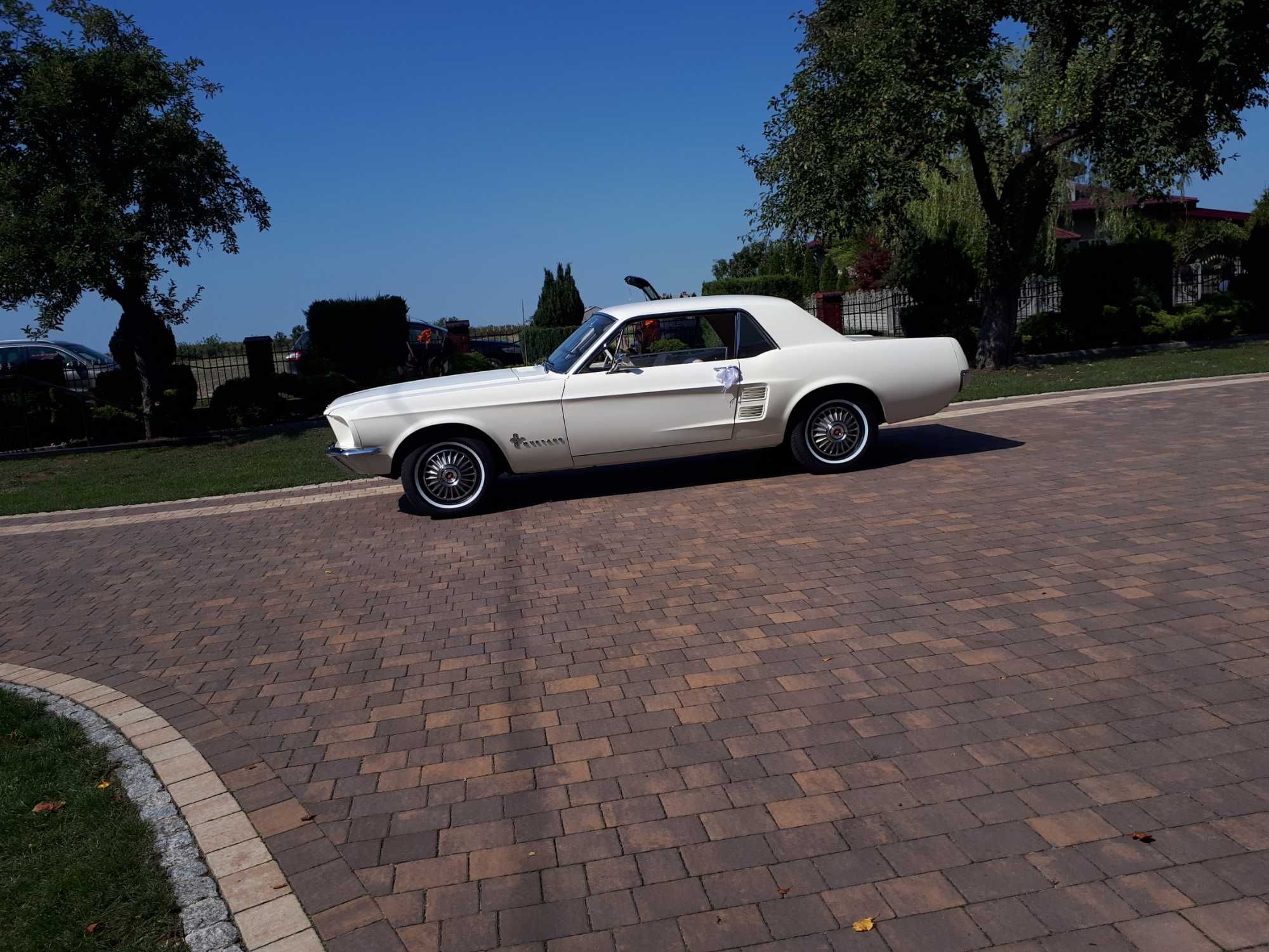 Auto do ślubu - kultowy Ford Mustang