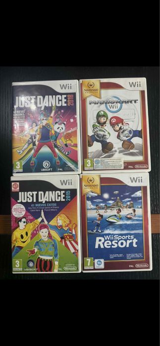 Wii Nintendo com jogos