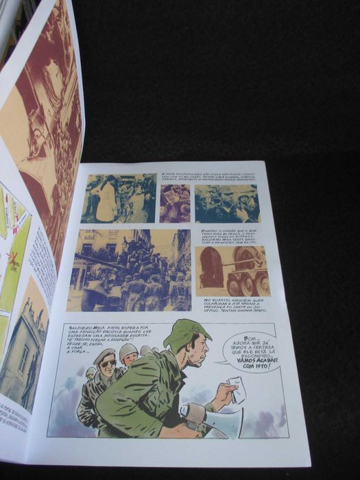 Livro BD Salgueiro Maia O Rosto da Liberdade António Martins Raro