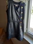 Vestido em pele genuina