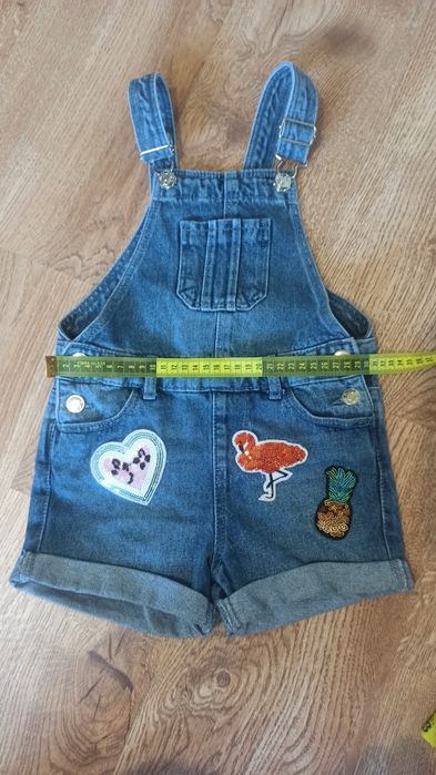 Джинсовый комбинезон на лето 4-5лет