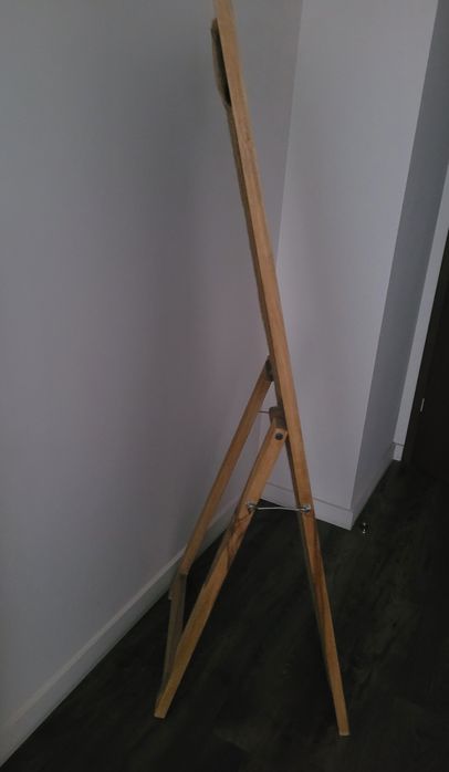 Lustro stojące w ramię drewianej Palisander Natural