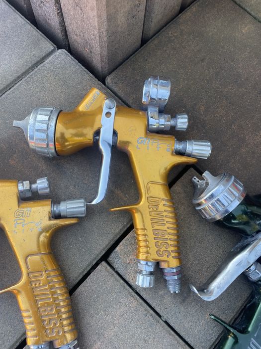 Pistolet lakierniczy devilbiss gti pro digital ( sata jet iwata ani )