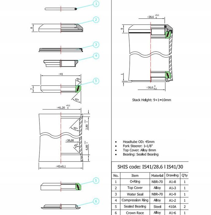 Stery TOKEN Omega A1 - 1 1/8