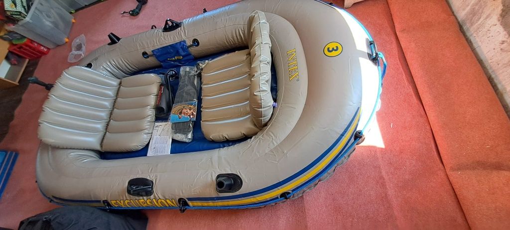Ponton wędkarski excursion 3 intex,bestway,kolibri prezent świąteczny