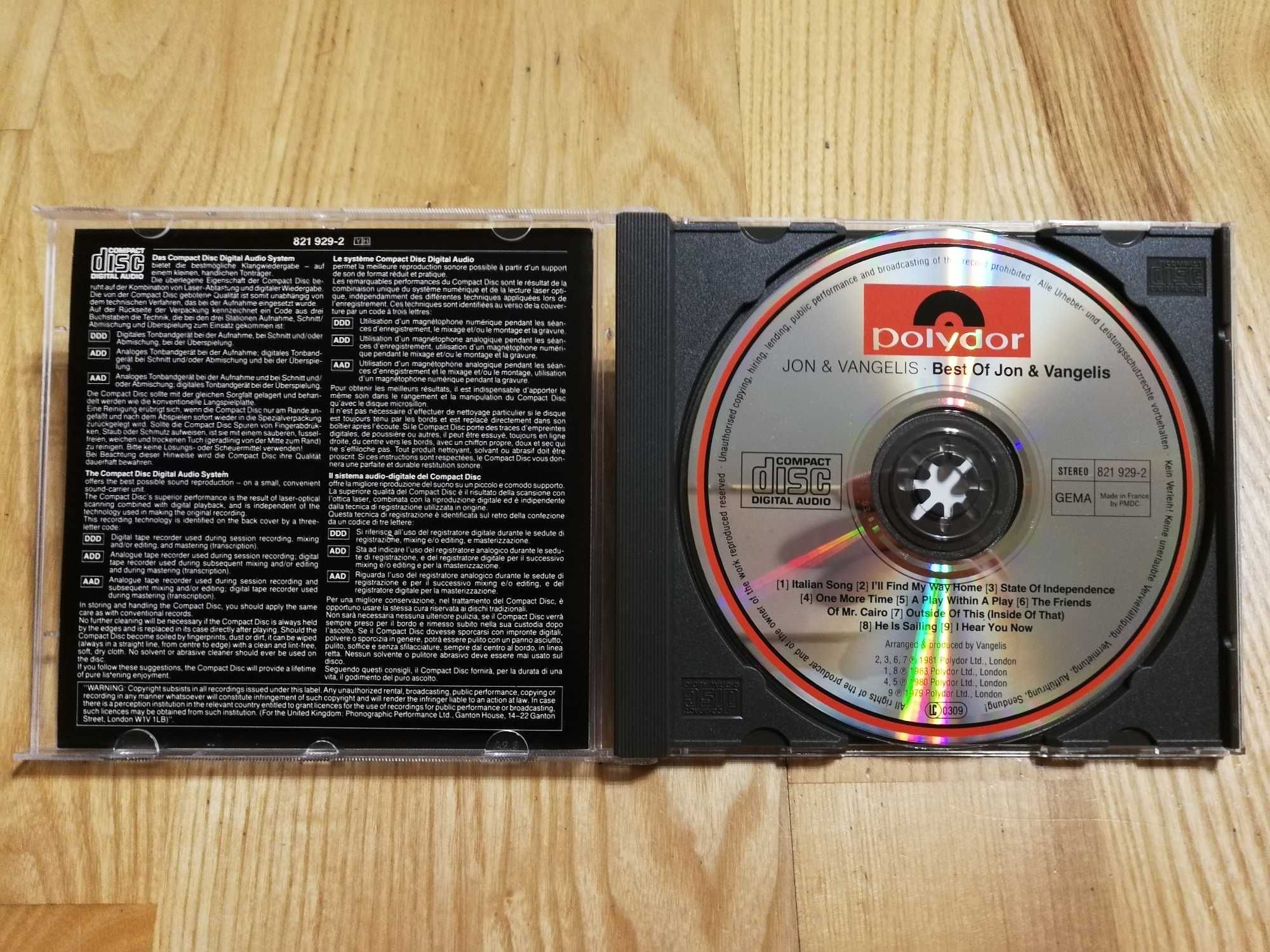 CD Jon and Vangelis - The Best Of