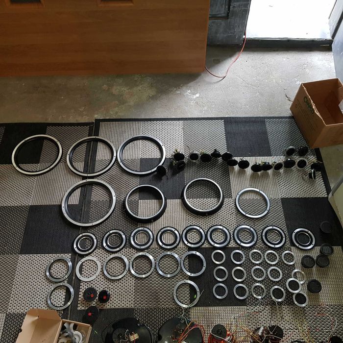 Głośniki Pierścienie Części Tonsil Altus 75/110/140